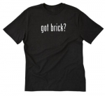 Kas teil on Brick? Unisex T-s&auml;rk Funny Mason Bricklayer Masonry Triatlon S