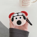 Armsad koerte koerte silikoonist k&otilde;rvaklappide &uuml;mbris Samsung Galaxy Buds 2 Pro Live &uuml;mbris jaoks Galaxy Buds2 Pro Cover Fundas t&auml;ielik kaitse metallkonksuga for Galaxy Buds Live