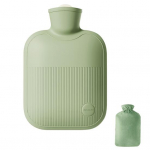 1 komplekt 500ML/1000ML/2000ML Kuuma vee kott Korduvkasutatav lekkekindel ohutu kuumaveepudeli k&auml;tejalgade soojendaja koju 500ML roosa