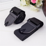 2tk 68cm-125cm universaalne kitarri rihm Reguleeritav nailonkitarri rihm PU nahast otstega folk Wooden Classical jaoks 2pcs must