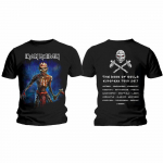 Iron Maiden Axe Eddie Book Of Souls Europe Unisex T-s&auml;rk S