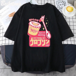 Anime Cardcaptor Sakura T-s&auml;rk Naiste Armas puding Vitality T-s&auml;rk Multikad Lastetopid T&uuml;drukute Suvine Puhas Puuvillane vabaaja Harajuku Unisex T-s&auml;rk L