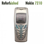 Renoveeritud Nokia originaal Nokia 7210 2G funktsioonitelefon Mobiiltelefon No charger hall v&auml;rv