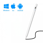 Universaalne pliiats Androidi IOS-i Windowsi puutepliiats iPadi iPhone'i pliiats Huawei Lenovo Samsungi telefoni Xiaomi tahvelarvuti pliiats valge