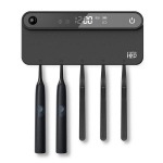 IP UV Smart Wireless automaatne hambaharja sterilisaator i200, must