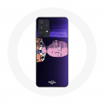 &Uuml;mbris Samsung Galaxy A32 5G Saitama One Punch Man Anime plakatile lilla