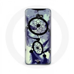 &Uuml;mbris Samsung Galaxy A8 2016 Dreamcatcherile lilla hall ja must