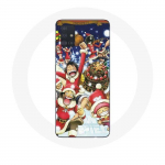 &Uuml;mbris Samsung Galaxy A71 One Piece Christmas Day Anime Manga jaoks