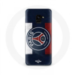 &Uuml;mbris Samsung Galaxy A8 Plus Paris Saint Germain PSG logoga