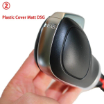 Automatic DSG Gear Shift Knob For VW Passat CC Golf 6 GTI Jetta MK6 GLI Gear Lever Knob Interior replacement parts VW Matt DSG Plastic black