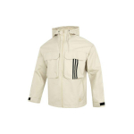 Adidas Utility Wb3 Triibuline Spordiklassika Kapuutsiga Jakk Meeste &Uuml;ler&otilde;ivad Khaki HM3820 L