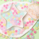 200 tk. s&uuml;damikuga kedratud 10 mm moodne isetegemise ehtetarvikud k&auml;ev&otilde;ru k&otilde;rvar&otilde;ngaste jaoks, &uuml;mmarguste lahtiste helmestega v&otilde;ileib matt