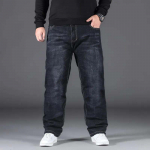 Suured teksad Meeste lahtised sirged Stylus Plus Fertilizer k&otilde;rge v&ouml;&ouml;kohaga p&uuml;ksid s&auml;&auml;rep&uuml;ksid 50 must