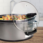 Aeglase pliidi kaanehoidja K&ouml;&ouml;gikoristaja Kergesti kasutatav kaasaskantav vastupidav potialuse hoiuruum