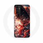 Coque Maniacase pour Samsung Galaxy A34 5g One piece Luffy &eacute;nerv&eacute; art manga anime