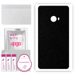 apgo Protective Skin Sticker for the back compatible with Xiaomi Mi Note 2, Wrap Film, Foil, Vinyl - Pattern Matte Black