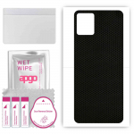 apgo Protective Skin Sticker for the back compatible with Motorola Moto G32, Wrap Film, Foil, Vinyl - Pattern Matrix