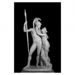 Must Vana-Kreeka jumalate skulptuurid Taaveti kuju Seinakunst L&otilde;uendimaal P&otilde;hjamaade plakatid ja tr&uuml;kised Elutoa seinapilt 21x30cm No Framed