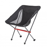 Kaasaskantav Camping Kokkupandav Tool Outdoor Moon Kokkupandavad toolid Kokkupandav Jalatabur matkamiseks piknikule Kalap&uuml;&uuml;giks Grilltool Black