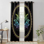 Lotose lilledega aknakardin Lastetoale Kodu Rulood Elutoa kardinad Magamistoa aknakatted 135W x 60H(cm) x1