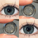 MillCreek 2pcs Brown Colored Contact Lens Natural Soft Contact Lenses for Eyes Fashion Decoration 14.2mm contact lenses for six months use -3.50