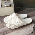 Naiste suvised Baotou sussid Mullav&auml;rvi heledad lamedad vabaaja sussid libisemisvastased pehme tallaga v&auml;lissussid 40 valge