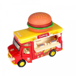 1/36 Sulamist M&auml;nguautod, Loomingulised Dekoratiivsed Autotoiduautode Mudelid Heli ja Valgusega, Lastele T&uuml;drukutele ja Poistele 1/36-Size:11*5*4cm punane