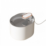 Kassi automaatne purskkaev 3L vaikne joogipurskkaev LED-valgusti USB-laadija elektriline lemmikloomade s&ouml;&ouml;tja kaussi jaoturi filter valge