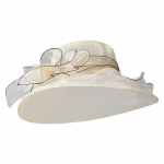 Naiste mood Organza kirik Fascinator Pruudi tee&otilde;htu pulmam&uuml;ts One Size