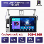 Android Carplay Auto Raadio Multimeedia Videom&auml;ngija Navigatsioon GPS Toyota Land Cruiser Prado 150 2013-2017 2din Peaseade 4+64GB 2+32GB