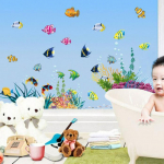 Uued Merealuse maailma eemaldatavad seinamaalingud Seinakleebised Toa sisekujundus