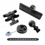 Kalaleidja kinnitusalus 360-kraadine p&ouml;&ouml;rlev kerakujuline meres&uuml;sta elektrooniline kerge ja k&otilde;rge Style 1 Mount