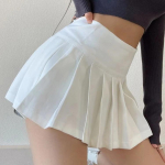 Seksikas l&otilde;hestatud plisseeritud miniseelik naiste preppy k&otilde;rge v&ouml;&ouml;kohaga A-line &otilde;huke mikro &otilde;ues seks seelik p&uuml;ksid suvekomplektid klubir&otilde;ivad S