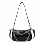 Premium v&auml;lismaise stiiliga ketiga kott naiste suvine uus mood naiste kott populaarne trend mitmek&uuml;lgne messenger &otilde;lakott v&auml;ike ruudukujuline kott must