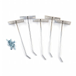 Riiul Konks Sein Raudkonks Mobiiltelefoni tarvikud Konks Puidust vitriinkapp kruvide saatmiseks Paks nael seinakonks 15cm