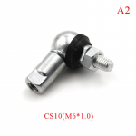 Kuulpea liigendi varda otsa laager M5 M6 M8 M10 t&auml;isnurk Cs8/Cs10/Cs13/Cs16 M5*0.8