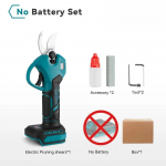 Harjadeta elektrilised oksak&auml;&auml;rid, juhtmeta laadimine, puuviljapuu bonsai potil&otilde;ikus, Makita 18 V aku, p&uuml;gamist&ouml;&ouml;riistad without battery