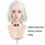 Lolita Armas JK Laiguline L&uuml;hike Lokkis Juuksed T&uuml;drukutele S&uuml;nteetilise Kiu Parukas Lihtne ja Loomulik Igap&auml;evaseks Peokasutuseks