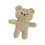 allforhome Baby Forgom Attachment Bear Doll, Korea beebitooted beige