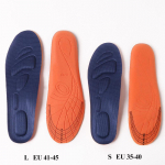 NO.8 Memory Foam Sport Jooksu sisetallad Orthotic Arch Tugijalatsid Sisetald Meeste Naiste Lamedad jalad Hingavad ortopeedilised sisetallad jalgadele EU35-40 sinine