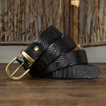 V&ouml;&ouml; naiste retromoe trendid raskustes, reljeefne pestud nahast n&ouml;&ouml;pn&otilde;el, esimene kiht veisenahast teksad v&ouml;&ouml; naiste 90cm