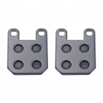 Jalgrataste piduriklotside komplekt, mis sobib 50cc 70cc 90cc 110cc 125cc 150cc ATV-dele Dirt Pit Bikes Go Karts Rollerid Mootorratas