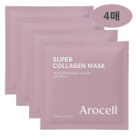 Arocell Super Power Mask EX Kollageen Naban&ouml;&ouml;ri Vere Maskipakk, 4 lehte, 1 pakk gray