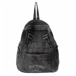 Naiste teksasest seljakott, &uuml;li&otilde;pilaste koolikott, gradientseljakott must