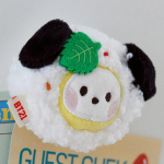 BT21 Tegelaskuju miniatuurne BUNSIK Edition plush-magnet CHIMMY