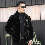 Kuldne naaritsa mantel meeste jope naaritsa nahast meeste mantel P&auml;ris naarits Terve naaritsa karusnahk S&uuml;gis ja Talv uued mudelid L