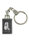 Lakeland Terrier - Crystal key ring with dog photo, illuminated key ring, unique gift by Art-Dog brand