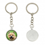 Norwich Terrier - keychain in a box, own photo, keychain pendant from Art-Dog brand