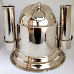 Mereteemaline Lauakell K&auml;sit&ouml;&ouml;na Valmistatud Vana Stiilis Lauakell