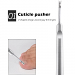 Roostevabast terasest jalahooldus k&uuml;&uuml;nenaha l&uuml;kkamise eemaldaja k&uuml;&uuml;nte puhastaja pedik&uuml;&uuml;ri t&ouml;&ouml;riistad